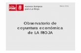 Observatorio coyuntura económica La Rioja (marzo 2011)