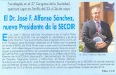 El Dr. Alfonso presidente del Secoir.