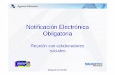 Notificación Electrónica Obligatoria