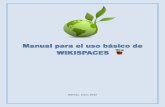Manual para wikispaces