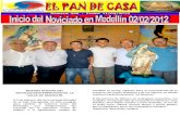 Pan de Casa No. 288- Inicio del Noviciado en Medellín