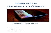 Manual de usuario y técnico