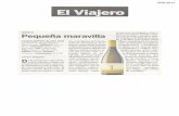 El Viajero- El País 8/06/2012: Pequeña Maravilla