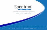 MANUAL POLÍTICAS PÚBLICAS - SPECTRON