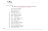 Listado de alumnos 2011-2012. MODALIDAD ESTRUCTURADA