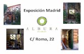 Exposición Albura Muebles Madrid