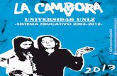 SISTEMA EDUCATIVO 2003-2012