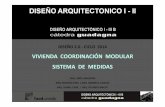 Clase 4 -DII- Coordinación modular en viviendas - 2014