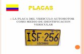 Placas y Licencia de Transito COLOMBIA