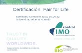 Sistema de Certificación de Comercio Justo IMO - Fair for Life