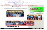 Boletín no 8 xv campeonato centroamericano sub 2