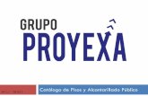 Catálogo Pisos, Pavimentos Peatonales y Alcantarillado Público - Grupo Proyexa
