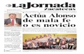 La Jornada Zacatecas, Lunes 27 de Septiembre de 2010
