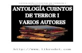 ANTOLOGIA CUENTOS DE TERROR