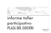 informe proceso participativo plaza goierri