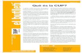Butlleti de la CUP de Banyoles - Primavera 2011