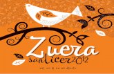 Programa de Fiestas San Licer 2012