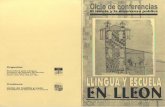 llingua y escuela en León 1997