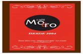 Carta Café Moro 2012