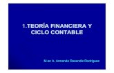 TEORIA FINANCIERA Y CICLO CONTABLE