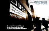 Memòria del curs 2006-2007 de la Universitat Oberta de Catalunya