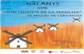 400 anys amb "Don Quijote de la Mancha" de Miguel de Cervantes