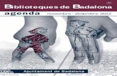 Agenda Bibloteques de Badalona - Novembre/Desembre 2012