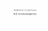 Albert Camus El Extranjero