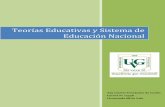 Libro Teorías Educativas y Sistema Educativo Nacional