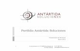 Portfolio Antártida Soluciones