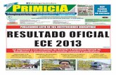 Diario Primicia Huancayo 12/05/14