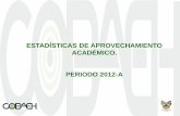 Estadistica 2012-A