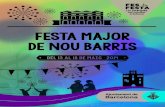 Programa Festa Major de Nou Barris