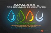 Catalogo Servicio de Programas Educativos