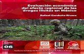 Evaluación económica del efecto regional de las drogas ilícitas en México