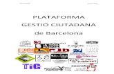 Plataforma de Gestió Ciutadana de Barcelona