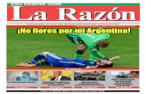 Diario La Razón lunes 14 de julio