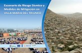 Escenario riesgo sísmico y medidas de mitigación distrito Villa María del Triunfo. Perú.