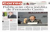 Fondo Editorial de Nuevo Chimbote publicará obra inédita de Fernando Cueto