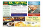 "El Raval" agosto 2014. Número 244