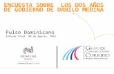 Informe sobre los dos años de Danilo Medina