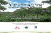 Compensaciones de gases efecto invernadero (GEI) en pasajes cafeteros de Colombia