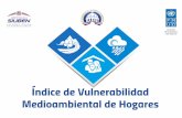 Índice de Vulnerabilidad Medioambiental en Hogares - Rep. Dom.