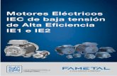 Capitulo 3 Ed. 2014 | Motores Eléctricos IEC de baja tensión de Alta eficiencia IE1 e IE2