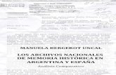 Los archivos nacionales de Memoria Histórica en Argentina y España