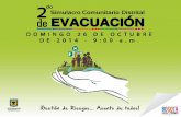 Cartilla 2do Simulacro Comunitario Distrital de Evacuación
