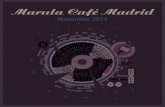 Programación Marula Café Madrid | Noviembre 2014