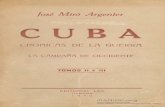 Cuba. Tomos II y III : crónicas de la guerra : la campaña de occidente (1)