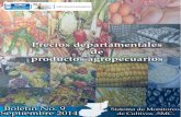Boletín de Precios Departamentales Guatemala Septiembre 2014