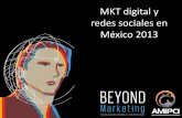 Mkt digital y redes sociales en México 2013